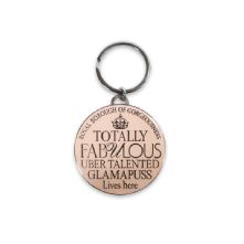 GLAMAPUSS KEYRING